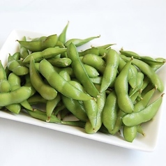 熱々枝豆塩ゆで