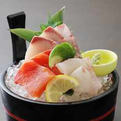 本日のお造り3種盛り合わせ