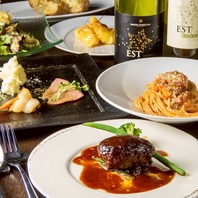 こだわりの空間で美味しい創作イタリアン