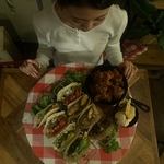 タコスとハイボールの組み合わせが名物になっています！