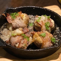 人生が変わる？！燻製ベーコンとマッシュルーム