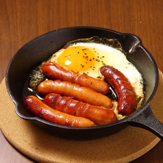 ガリペパウインナーエッグ