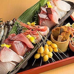 豊洲直送の海鮮居酒屋 日本酒 跳魚 はねうお 品川店のコース写真