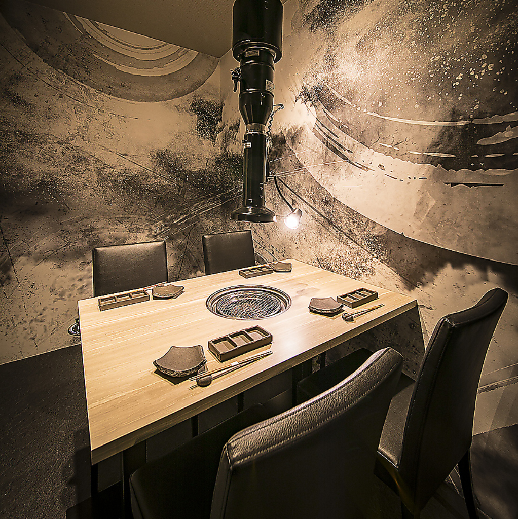 美味しい焼肉と接客、おもてなしで満足頂ける全席完全個室