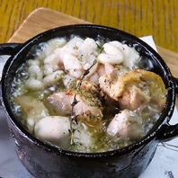 痛風覚悟の贅沢アヒージョ