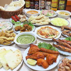 インド料理マハール&バーのコース写真