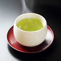 ホットカルピス/ホットウーロン茶/ホット黒ウーロン茶/緑茶