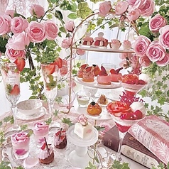 【Anniversary plan】7/31~期間限定 French Rose Garden Afternoon Tea