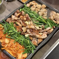 サムギョプサル×コプチャン　1人前※ご注文は2人前から