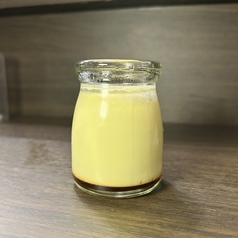 ひとそれで作った自家製プリン
