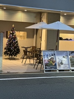 開放感あふれるテラス席！