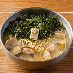 貝出汁海苔ラーメン