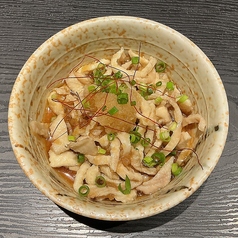 鶏皮ねぎポン酢