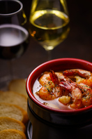 海老ときのこアヒージョ　1,078円（税込）