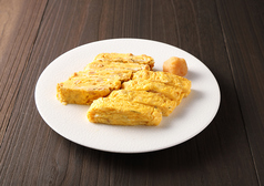 塩納豆の出汁巻き玉子