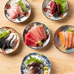 【半個室あり】お刺身とドリンク399円均一 魚えもん柏店の写真2