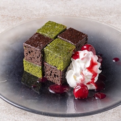 チョコ&抹茶ケーキ