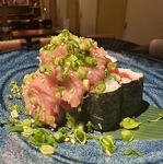 海の幸と山の幸 鶴亀合戦