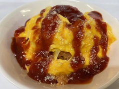 トマトソースオムライス
