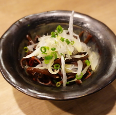 細切りきくらげのナムル