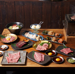 初めての方にもコースがおすすめ。当店でセレクトした肉メニューを盛り合わせたお得なコース内容。