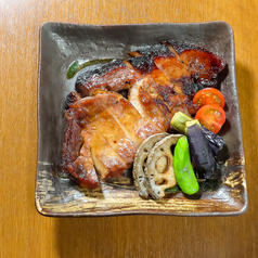 豚ロースの味噌漬け焼き