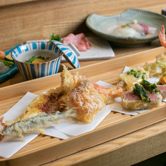 祇園 天ぷら 晩餐のコース写真