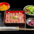 料理メニュー写真&nbsp;厳選黒毛和牛イチボステーキ重定食