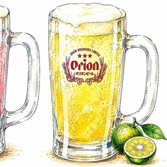 【カクテルビール】シークヮーサービール ジョッキ