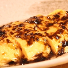 玉子焼き岩海苔あんかけ
