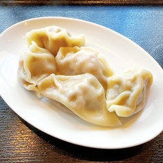 肉とピーマンの水餃子