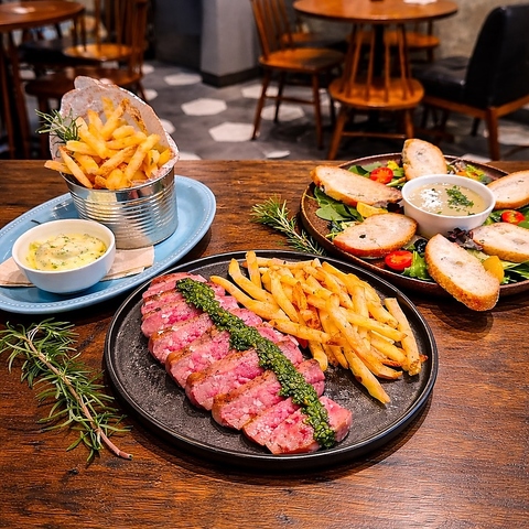 フレッシュハーブがコンセプトのディナーアラカルト