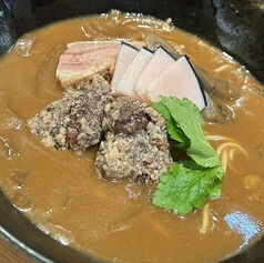 くじらカレーそば