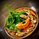 シルバーサーモンと春野菜の中華風ステーキ