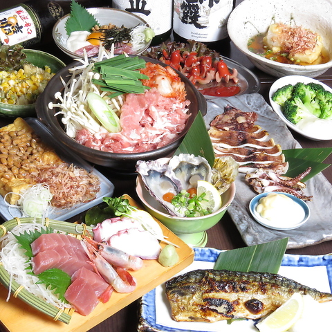 海鮮料理から揚げ物＆焼き物まで多彩なメニューの揃ったレトロなムードの居酒屋です♪