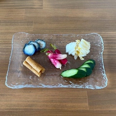 漬け物盛り合わせ