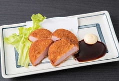 お肉屋さんのハムカツ