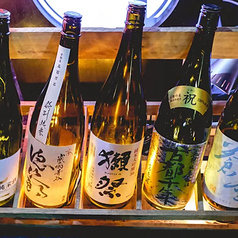【厳選地酒】豊富なドリンクメニューを取り揃え！