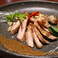 神戸プレミアムポークのステーキ　ポルチーニマスタードソース