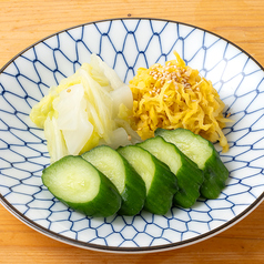 おしんこ盛合せ