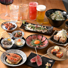 裏天神のれんのコース写真