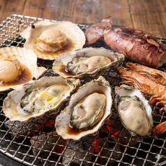 牡蠣の殻焼き 1個
