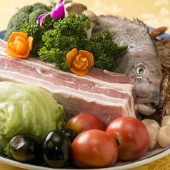 豪華食材たっぷりのコースも◎