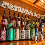 地酒をはじめ、豊富なドリンクをご用意！ビール日本酒含む2時間飲み放題2600円（税込）