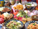 沖縄の本場の味を余すところなく楽しむなら、断然お得な「食べ放題」＆「飲み放題」に決まり！