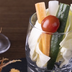 5種のスティック生野菜