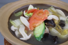 [33]野菜入り大豆スープ