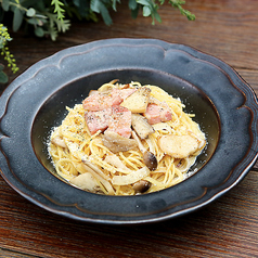 ベーコンと木の子のクリームソース (1人前)