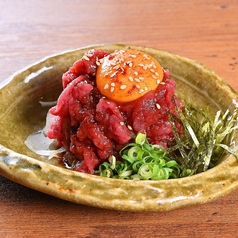 桜肉 ユッケ