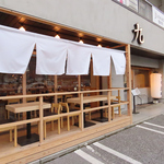 【自慢のテラス席♪】贅沢でゆったりとした時間をお過ごしください♪外で飲むお酒は一味違って良し♪